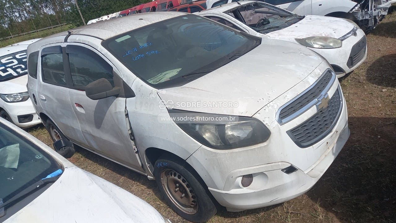 Chevrolet Spin 1.8l Mt Lt 2016, branca