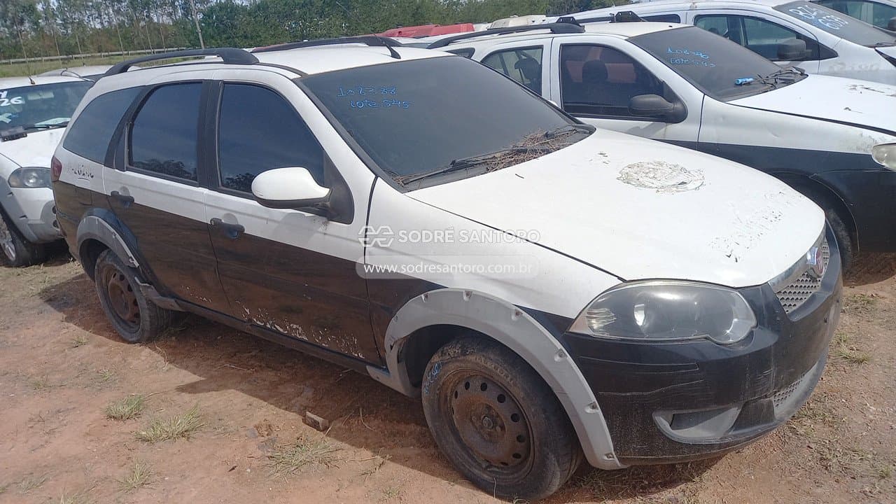 Fiat Palio Wk Trekk 1.6 2014, branca