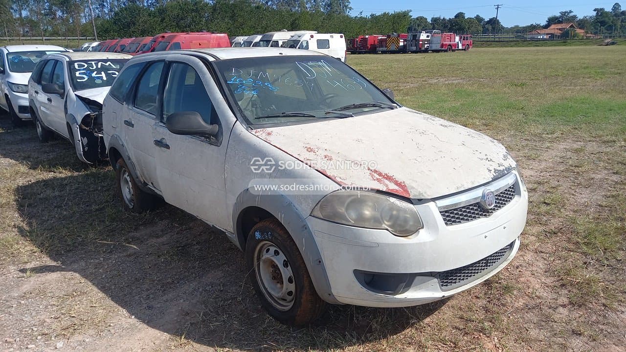 Fiat Palio Wk Trekk 1.6 2013, branca