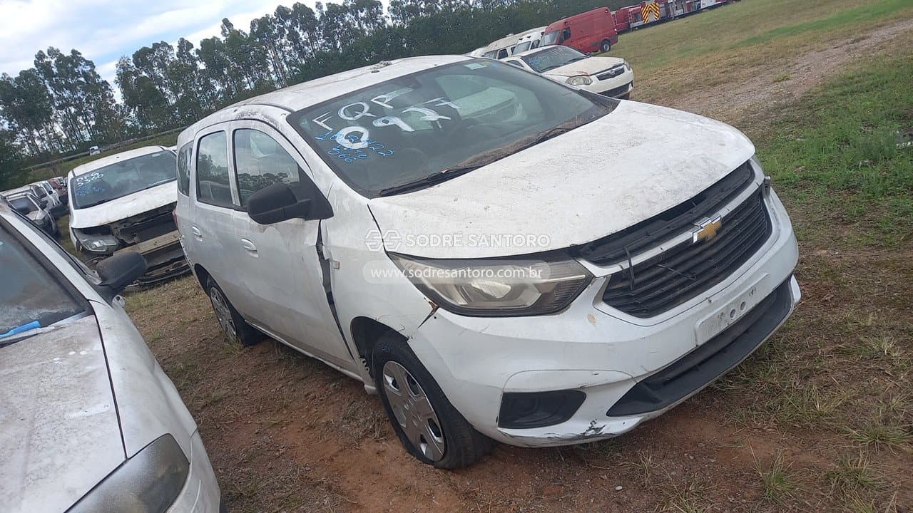 Chevrolet Spin 1.8l Mt Ls e 2020, branca