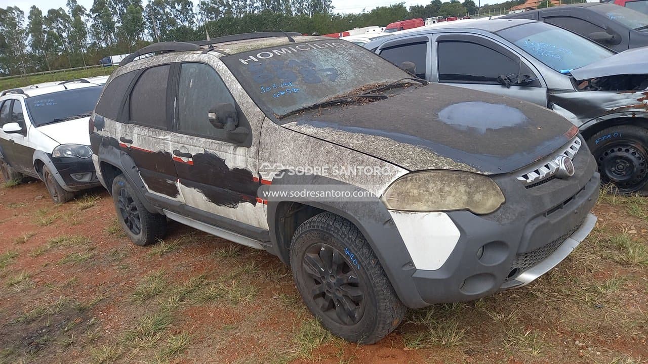 Fiat Palio Wk Adven Flex 2013, branca