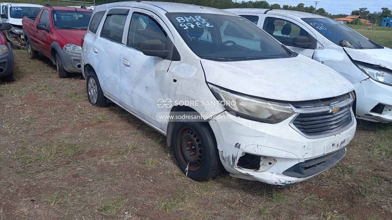 Chevrolet Spin 1.8l Mt Ls e 2019, branca
