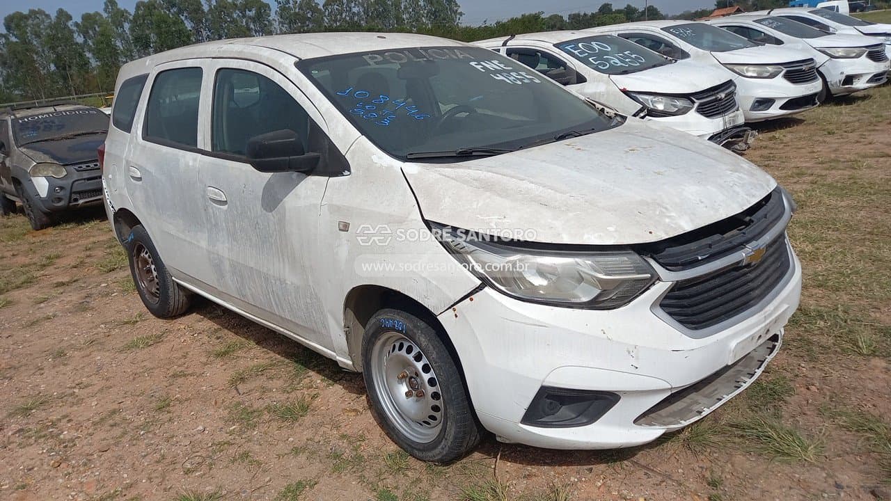 Chevrolet Spin 1.8l Mt Ls e 2020, branca