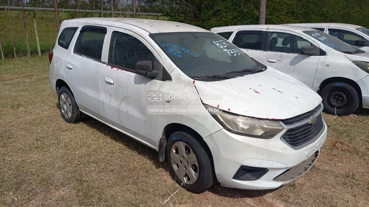 Chevrolet Spin 1.8l Mt Ls e 2019, branca