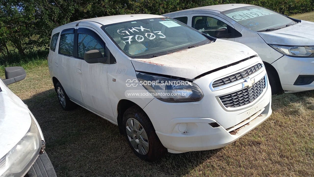 Chevrolet Spin 1.8l Mt Lt 2017, branca