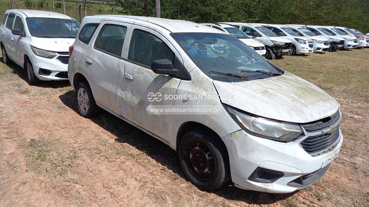 Chevrolet Spin 1.8l Mt Ls e 2020, branca
