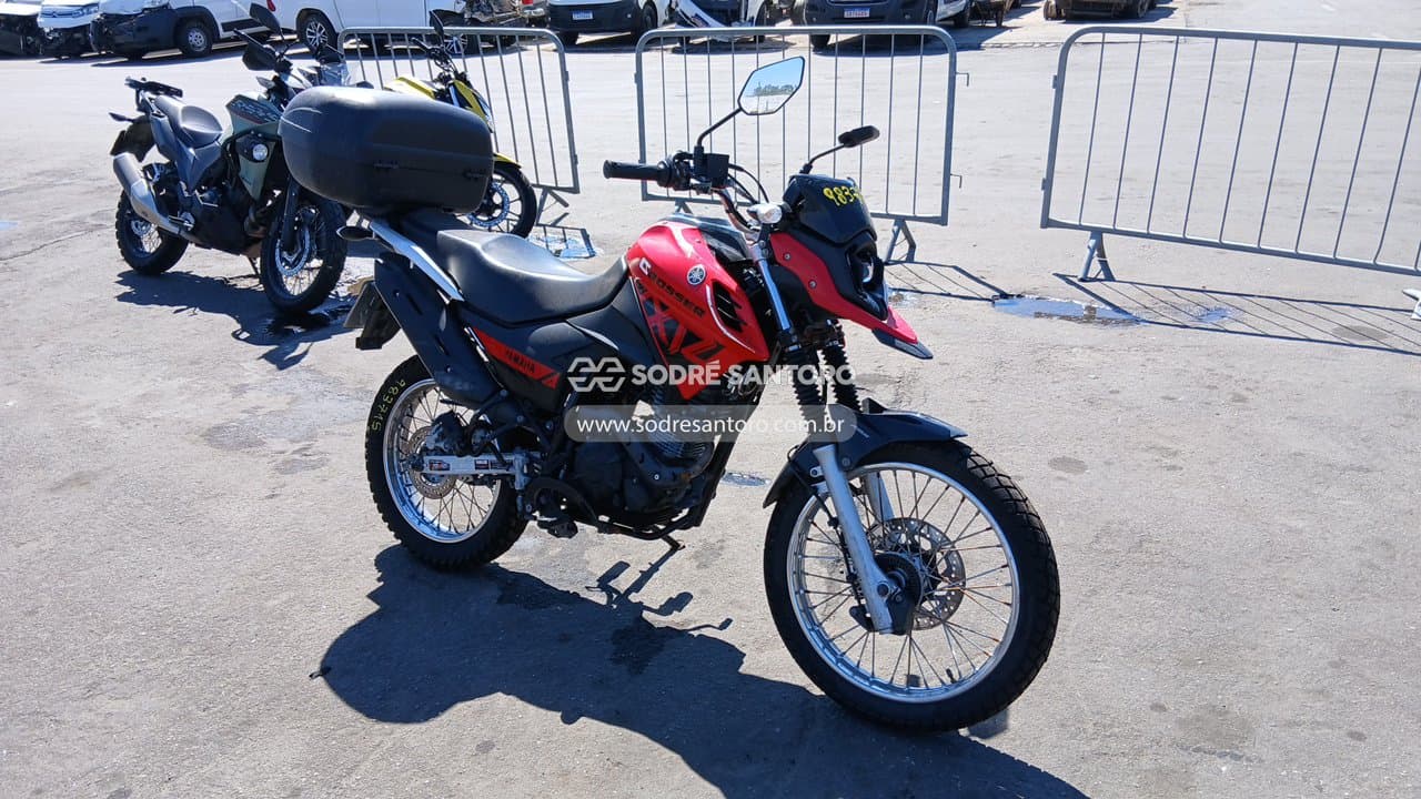 Yamaha Crosser S Abs 2024, vermelha