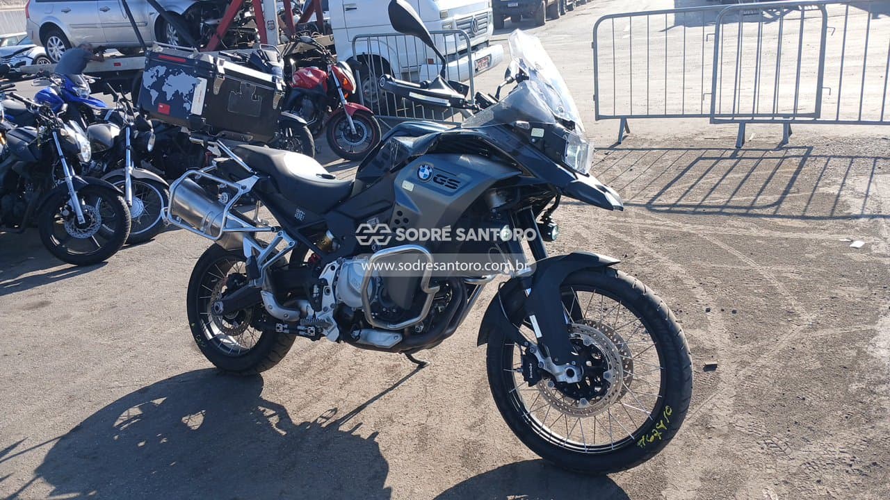 BMW F850 Gs a 2023, preta