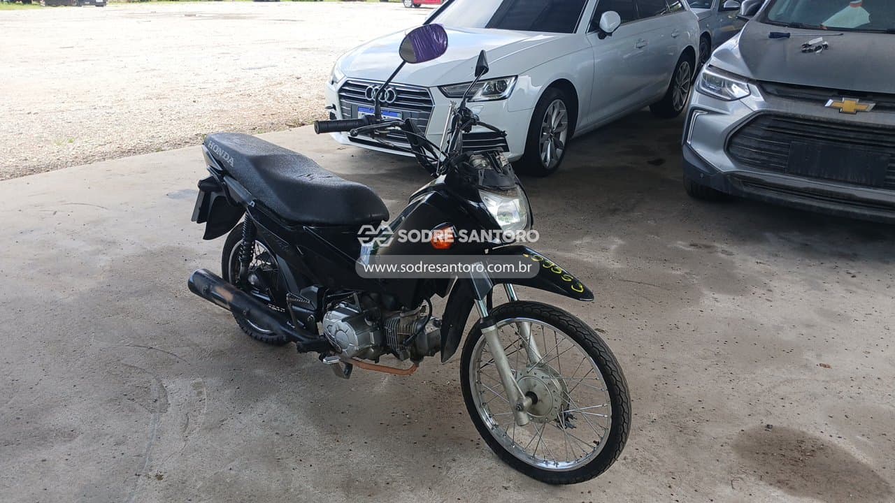 Honda Pop 110i 2022, preta