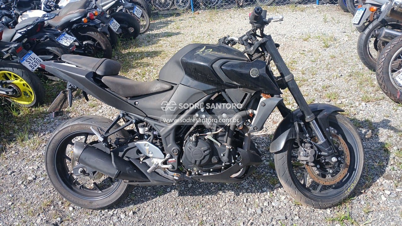 Yamaha Mt03 Abs 2021, cinza