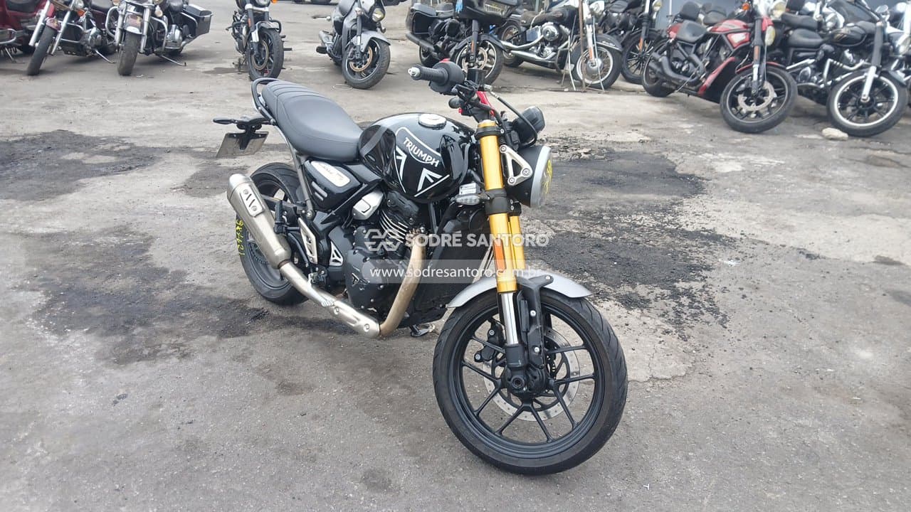 Triumph Speed 400 2026, cinza