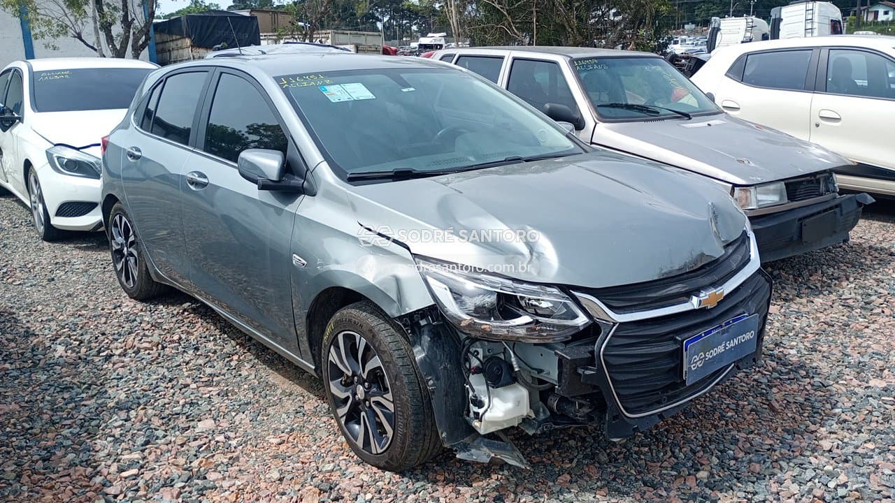 Chevrolet Onix 10tat Pr2 2024, cinza