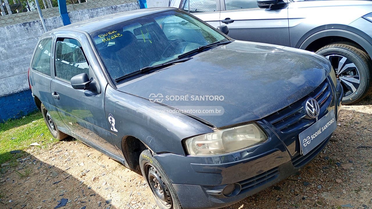 Volkswagen Gol 1.0 2008, cinza