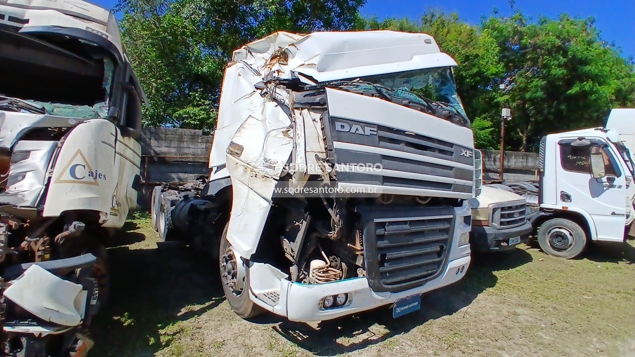 DAF Xf105 Fts 460a 2016, branca