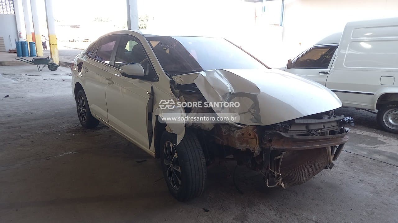 Volkswagen Virtus Sense Af 2020, branca
