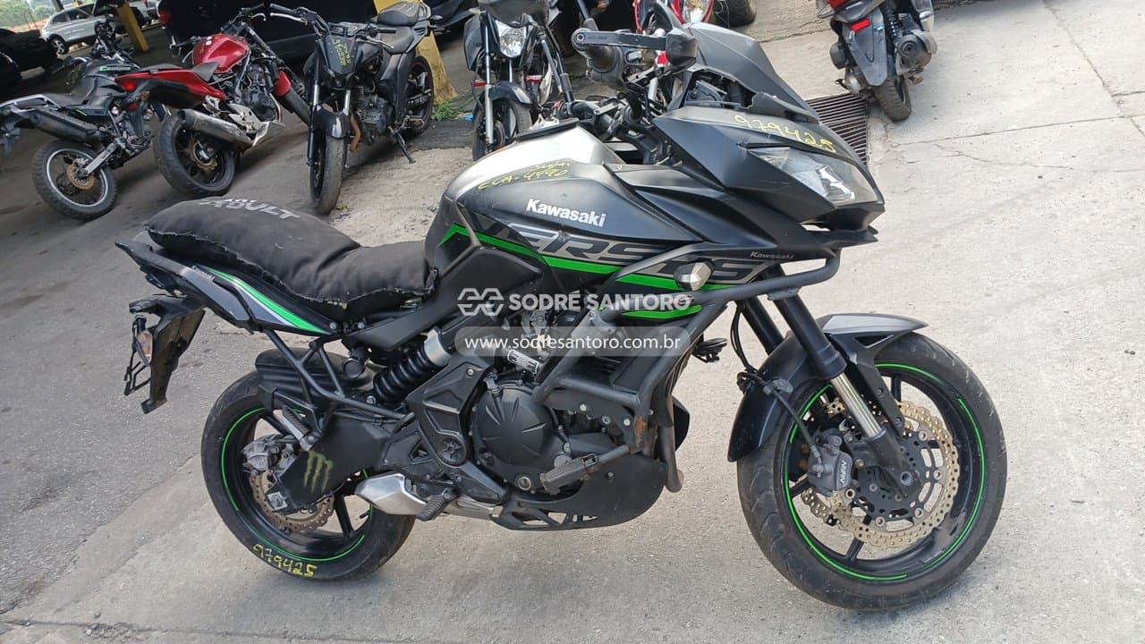 Kawasaki Versys Abs Tr 2019, cinza
