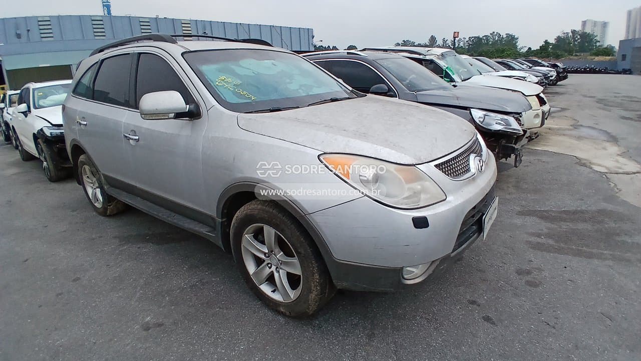 Hyundai Veracruz 3.8 V6 2008, prata