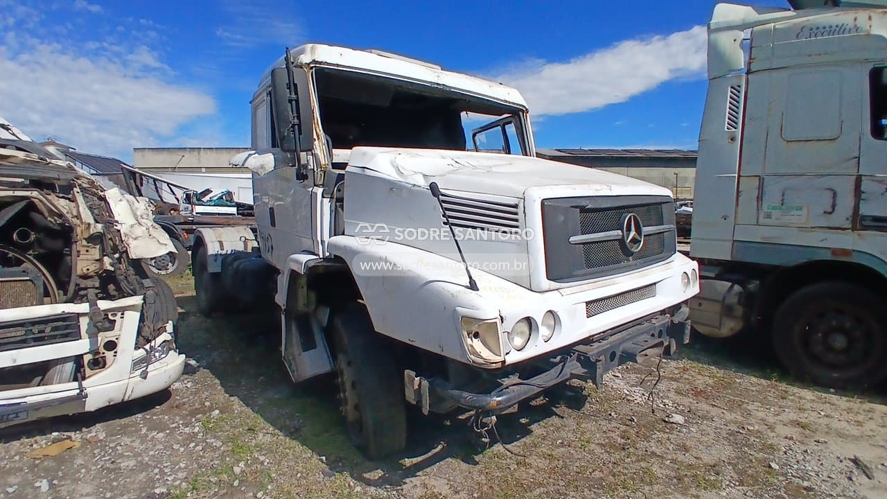 Mercedes-Benz Ls 1634 2007, branca