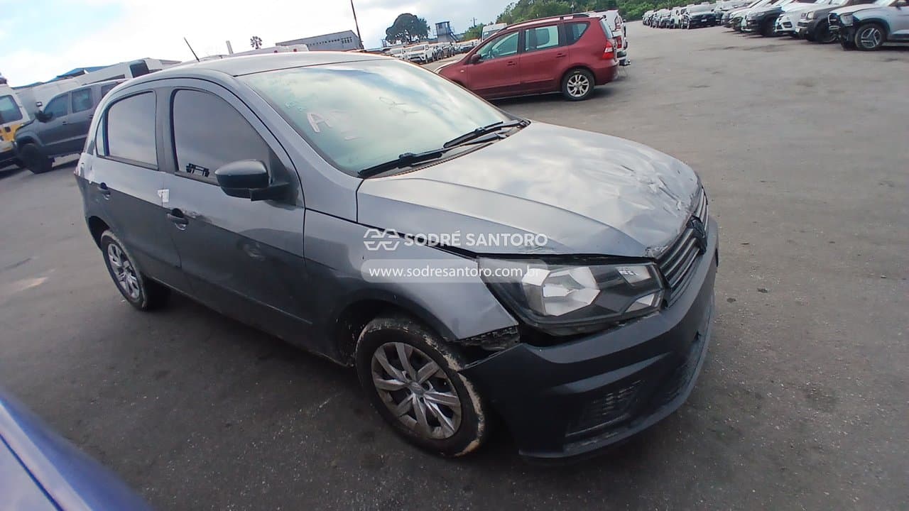 Volkswagen Gol 1.0l Mc4 2022, cinza