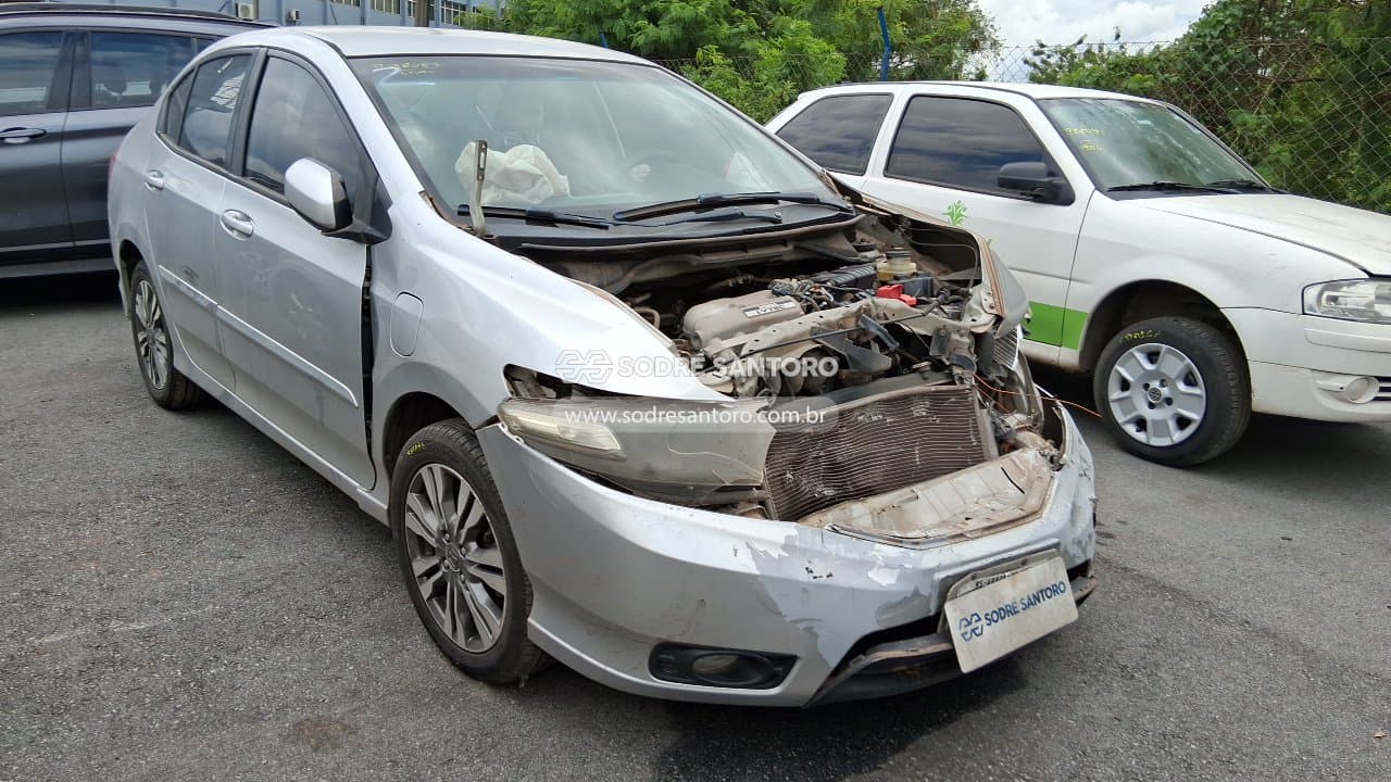 Honda City Lx Flex 2014, prata