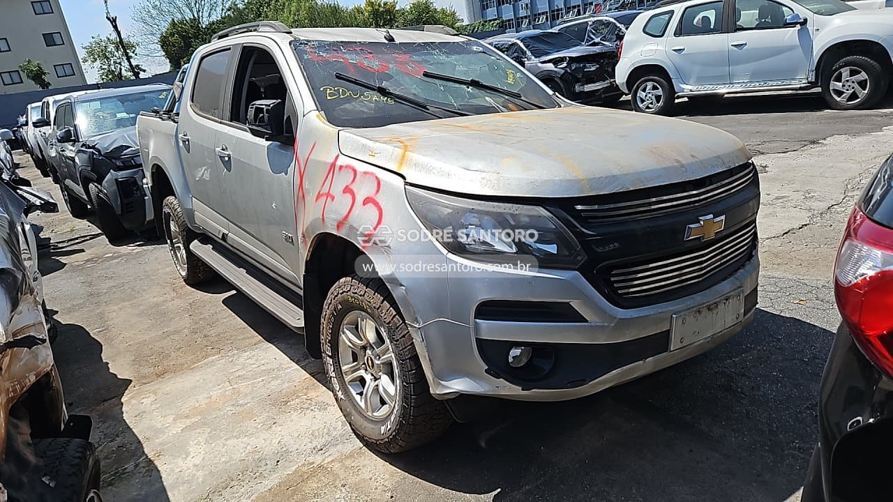 Chevrolet S10 Lt 2020, prata