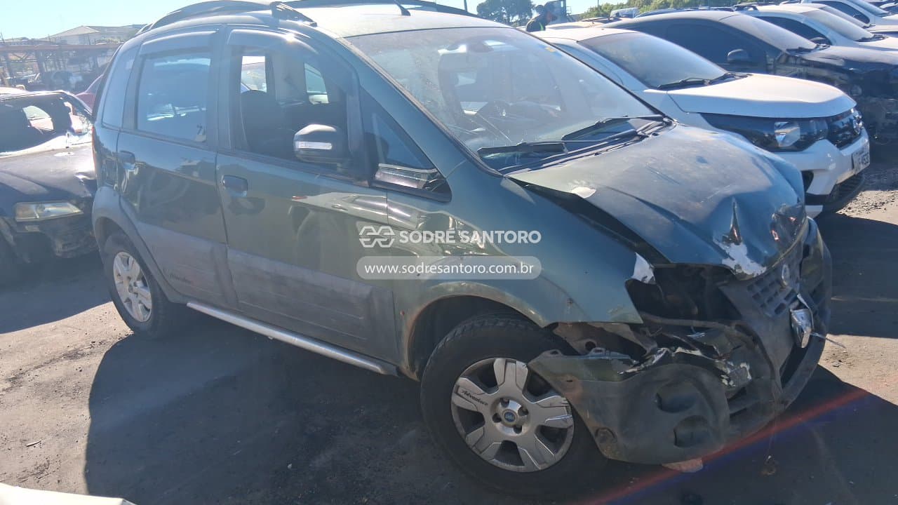 Fiat Idea Adventure Flex 2007, verde