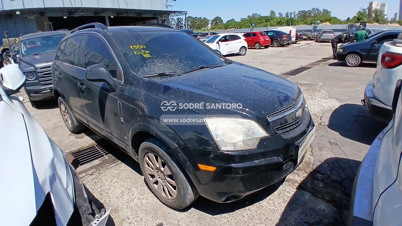 Chevrolet Captiva Sport Fwd 2010, preta