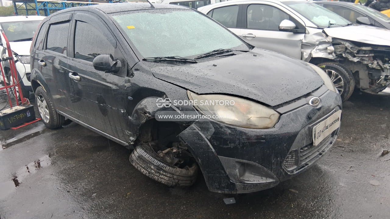 Ford Fiesta Flex 2011, preta