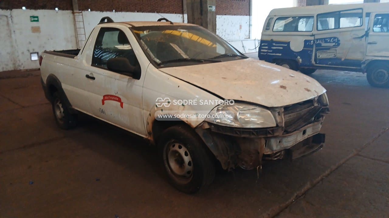 Fiat Strada Cc e 2019, branca