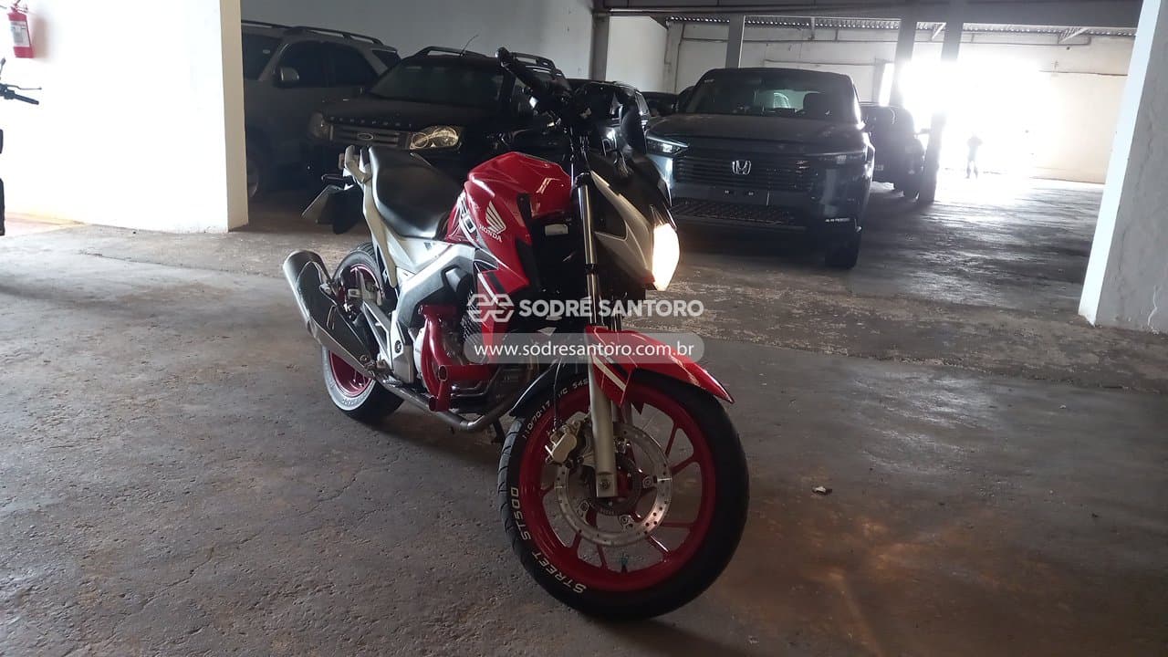 Honda Cb 250f Twister Abs 2022, vermelha