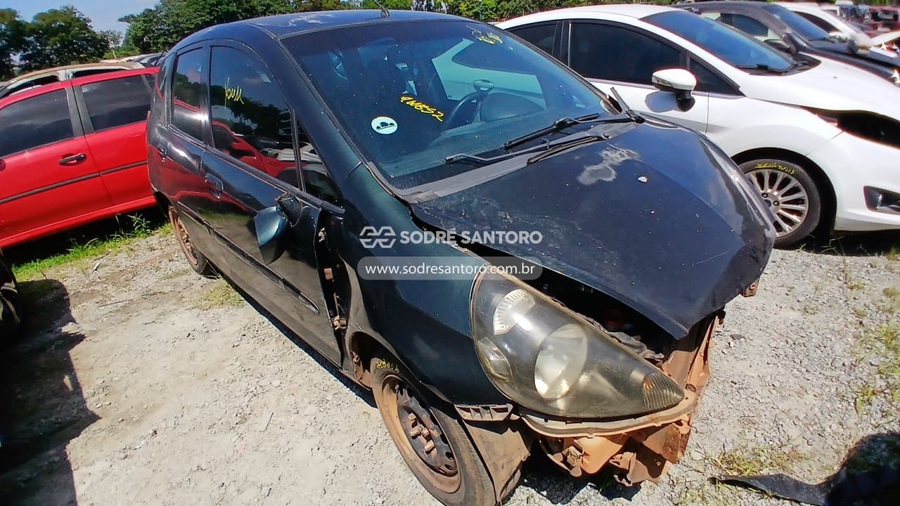 Honda Fit Lx 2005, verde