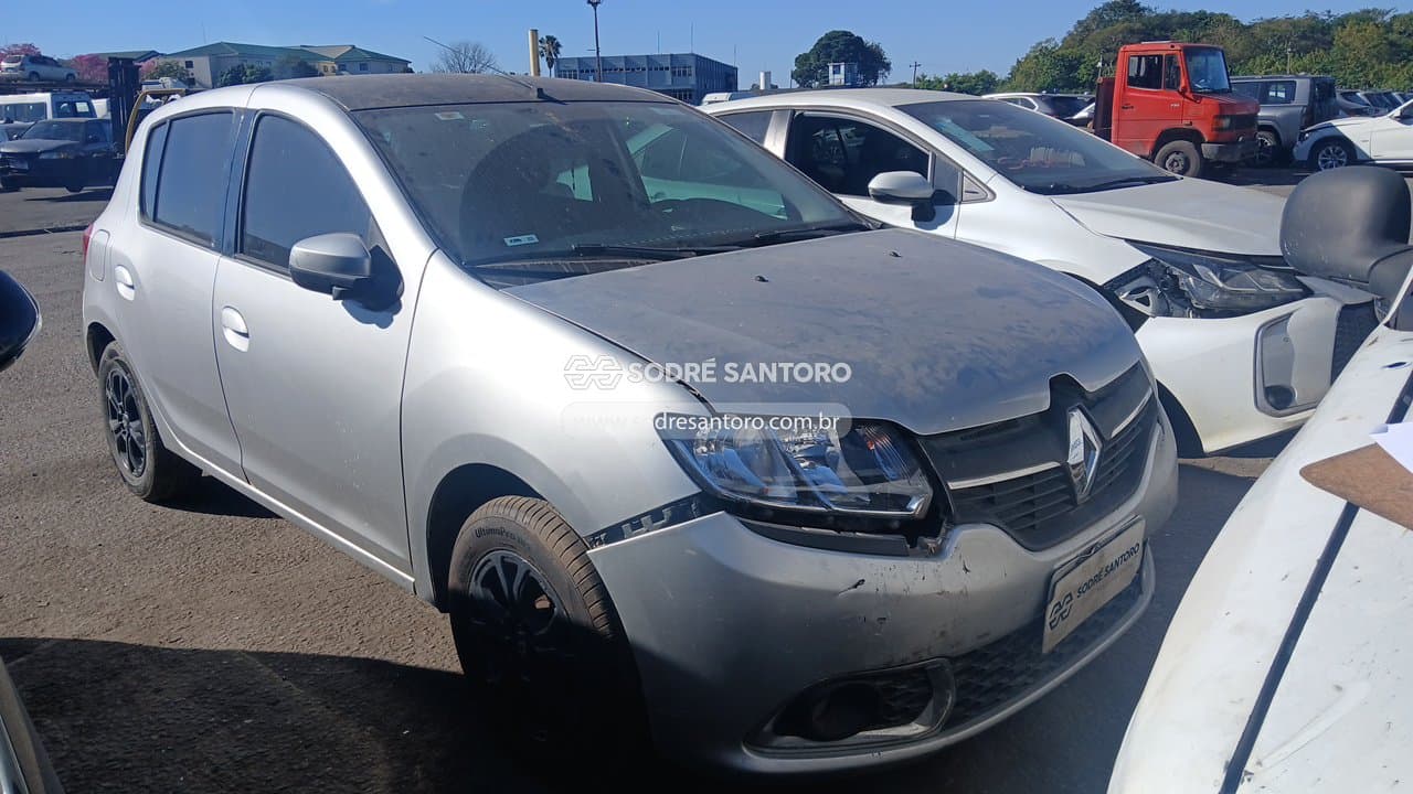 Renault Sandero Expr 2015, prata
