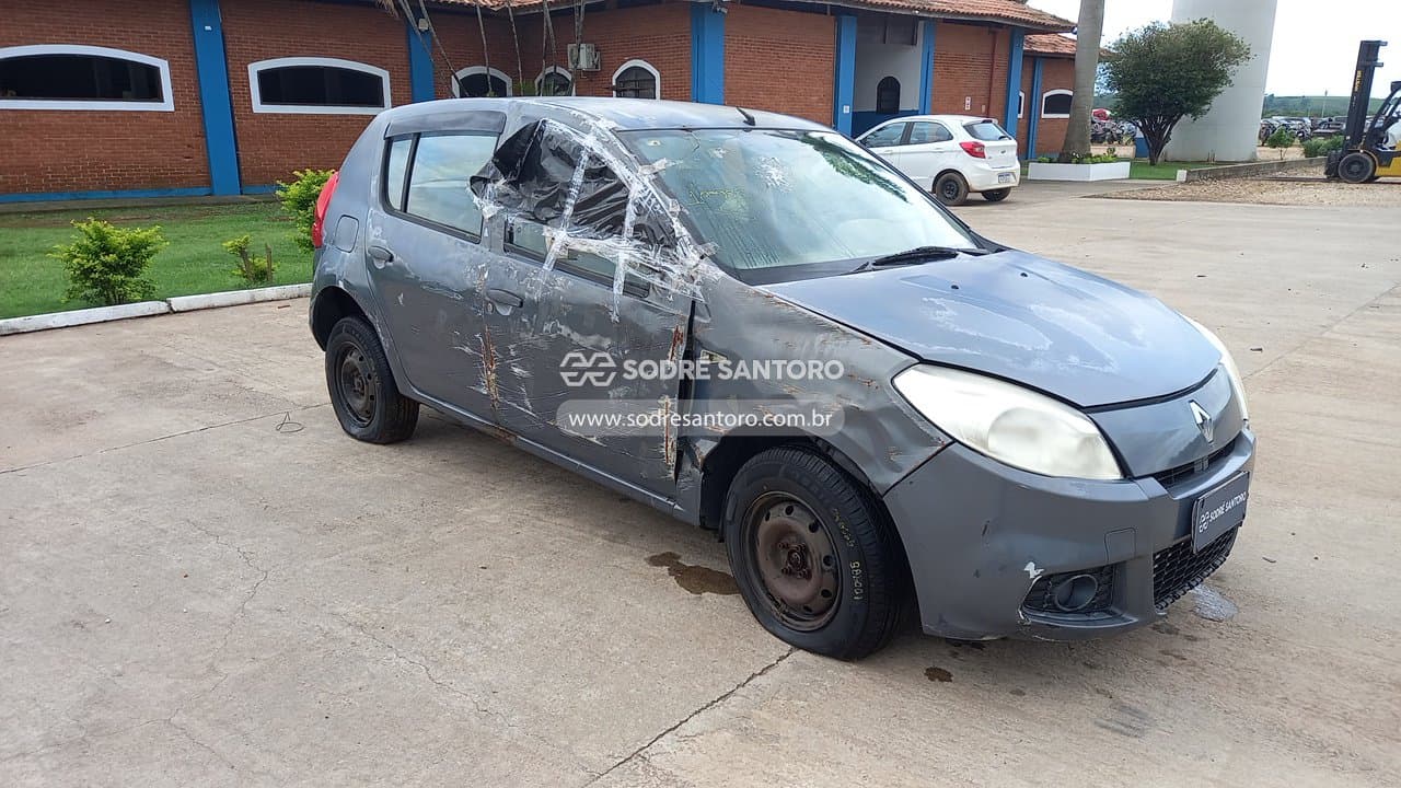Renault Sandero 2012, cinza