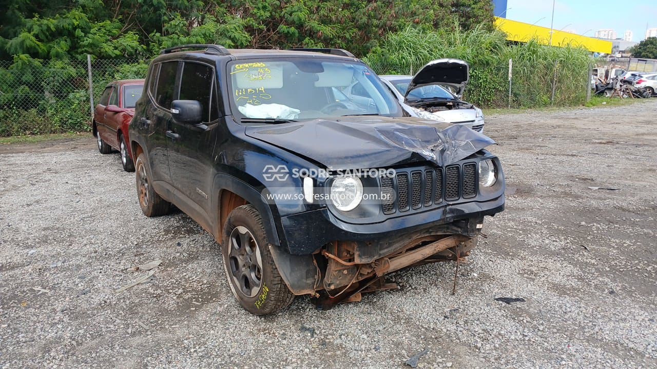 Jeep Renegade 1.8 At 2020, preta
