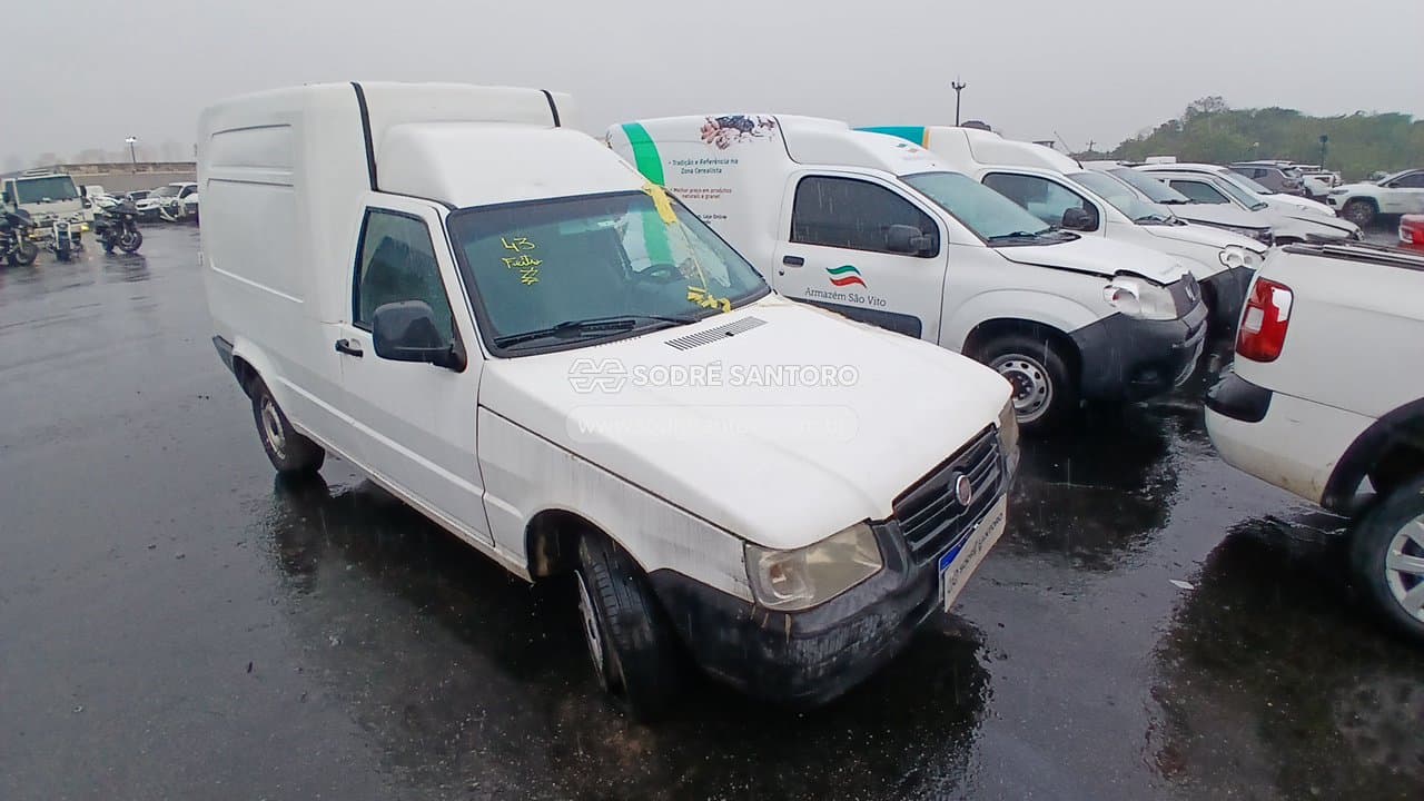 Fiat Fiorino Flex 2013, branca