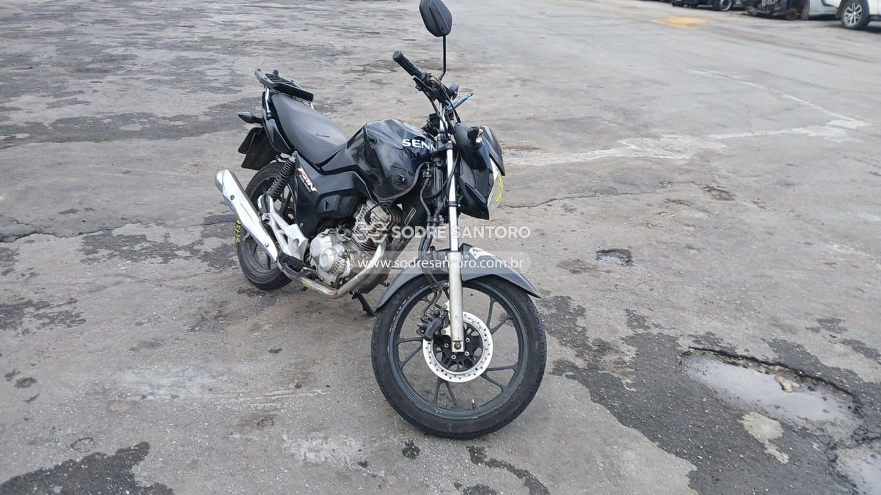 Honda Cg 160 Fan 2022, preta
