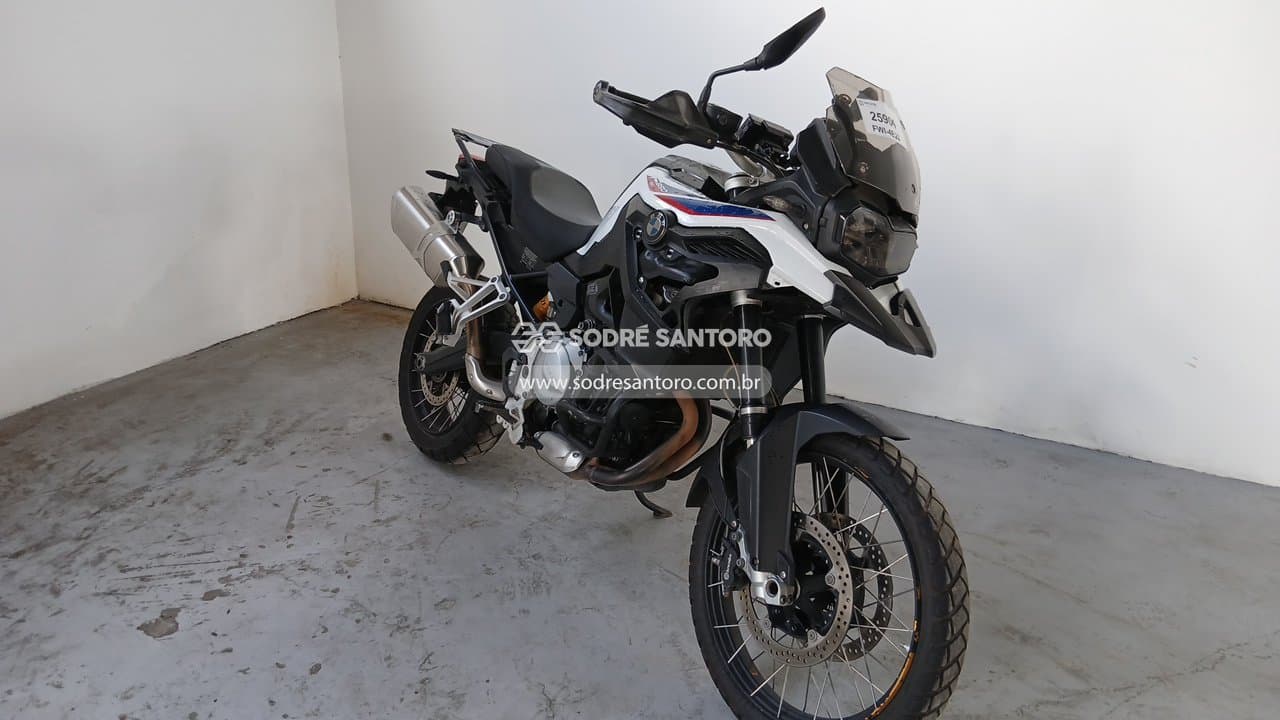 BMW F850 Gs 2021, branca