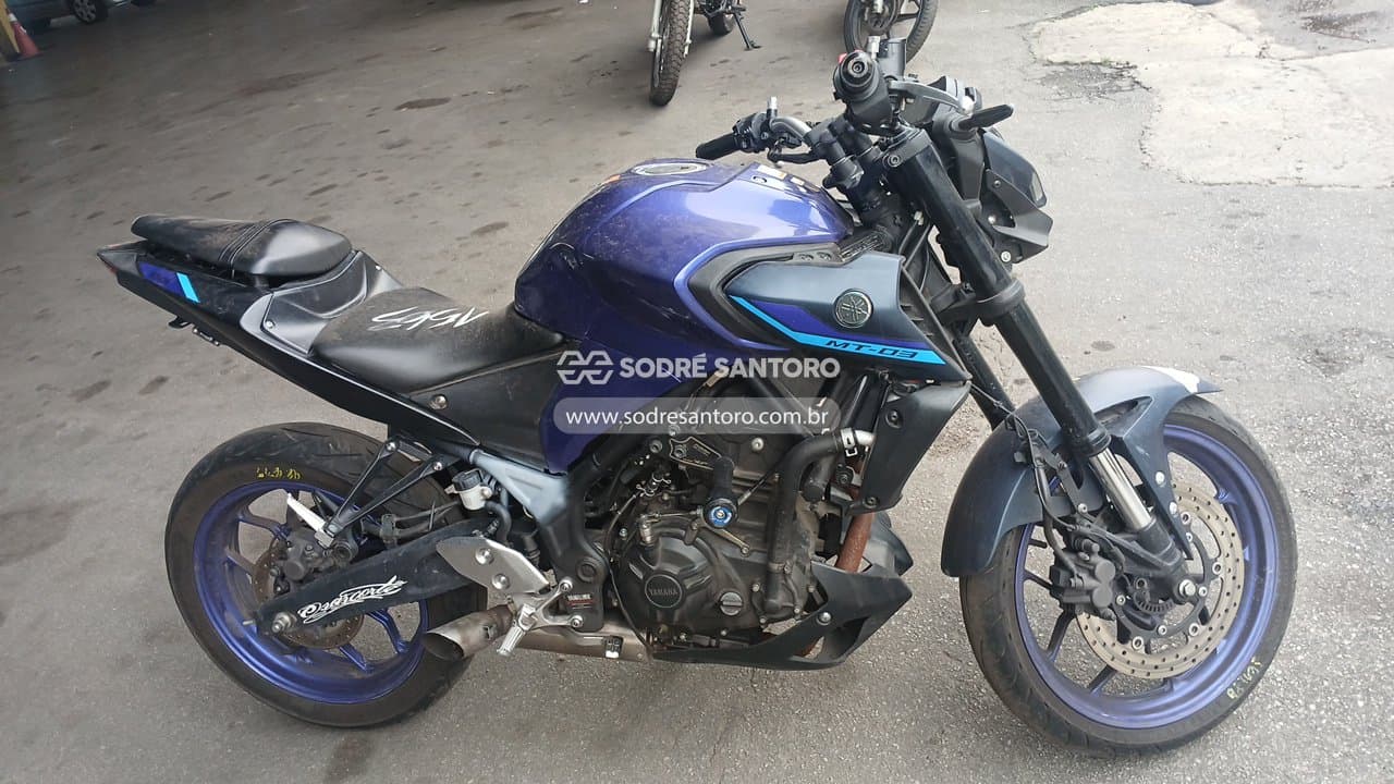 Yamaha Mt03 Abs 2024, azul