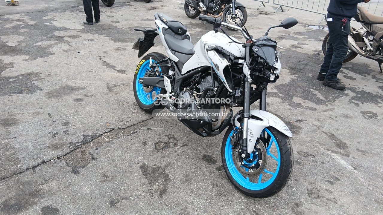 Yamaha Mt03 Abs 2026, cinza