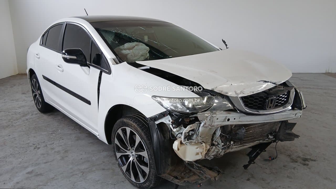 Honda Civic Lxr 2015, branca