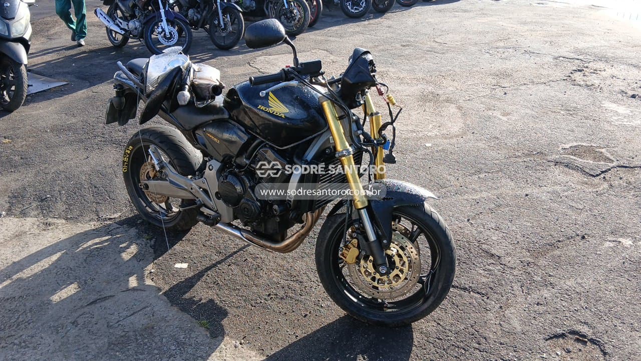 Honda Cb 600f Hornet 2010, preta