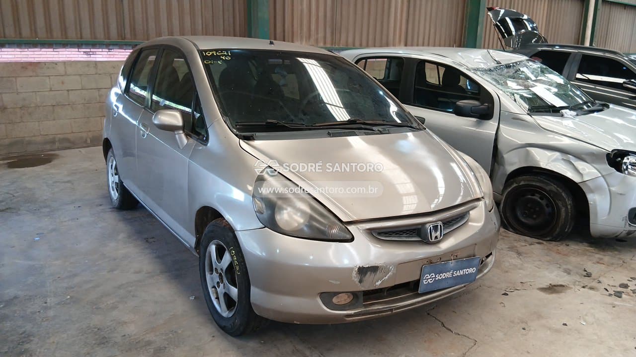 Honda Fit Lxl 2005, cinza