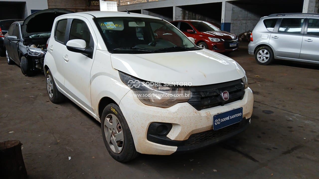 Fiat Mobi Like 2018, branca