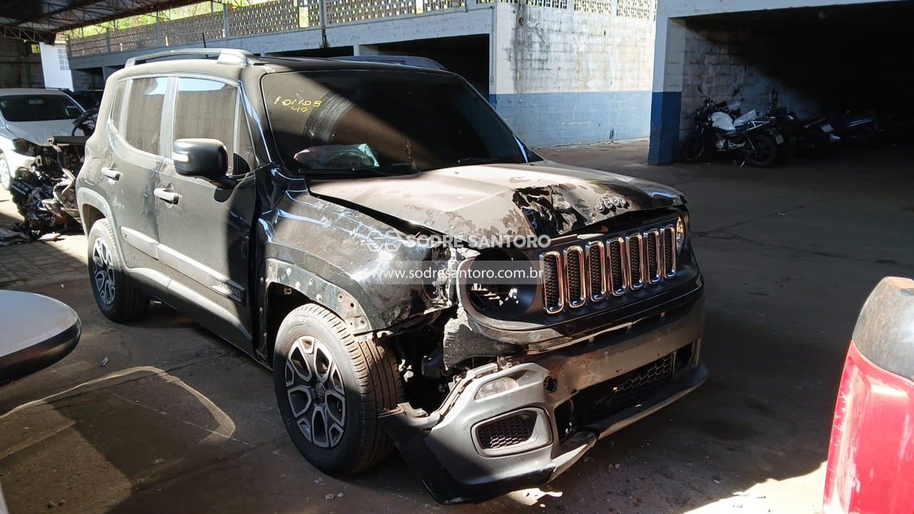 Jeep Renegade 1.8 At 2018, preta