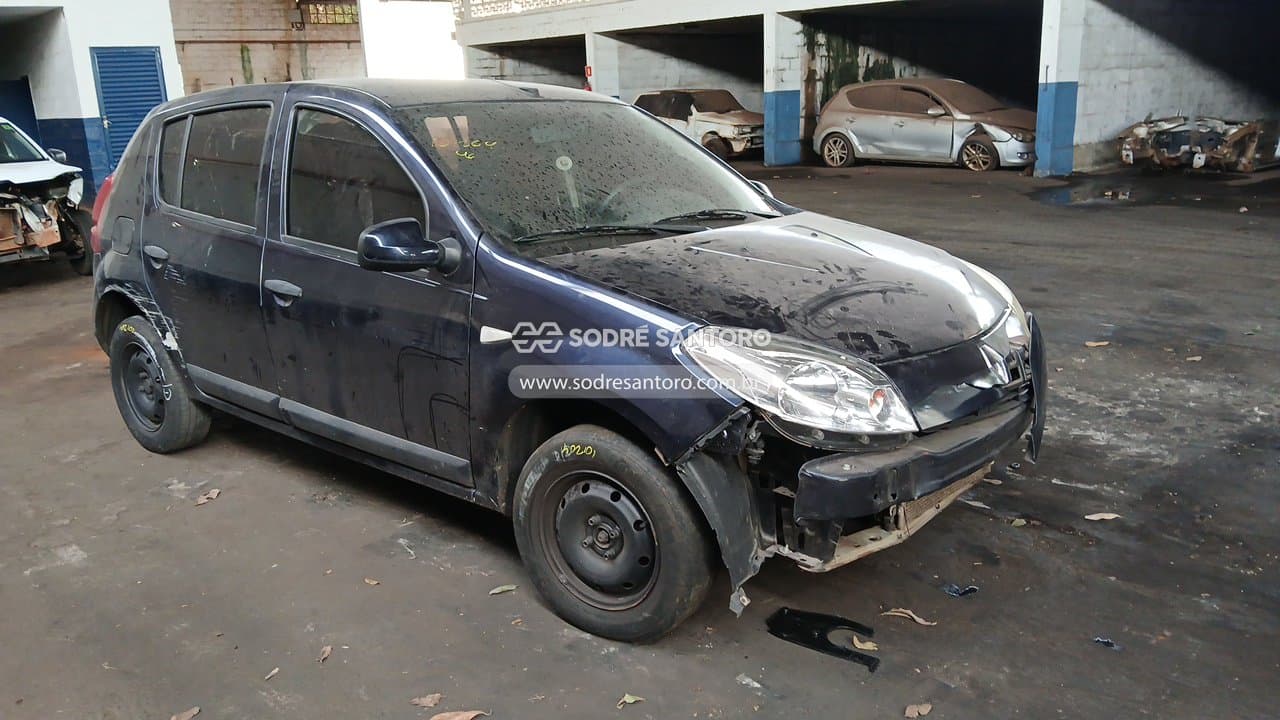 Renault Sandero 2012, azul