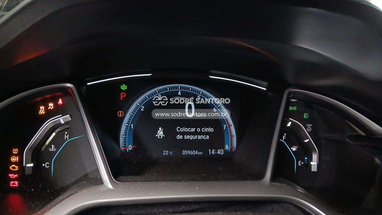Honda Civic Exl Cvt 2021 — foto 7