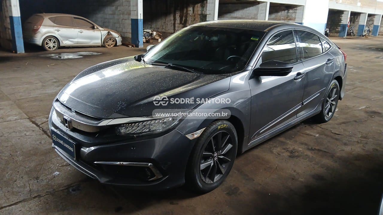 Honda Civic Exl Cvt 2021 — foto 3