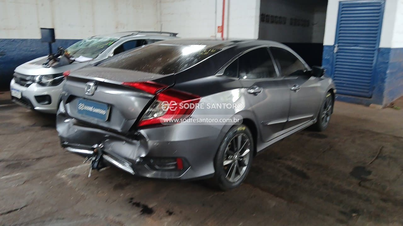 Honda Civic Exl Cvt 2021 — foto 4