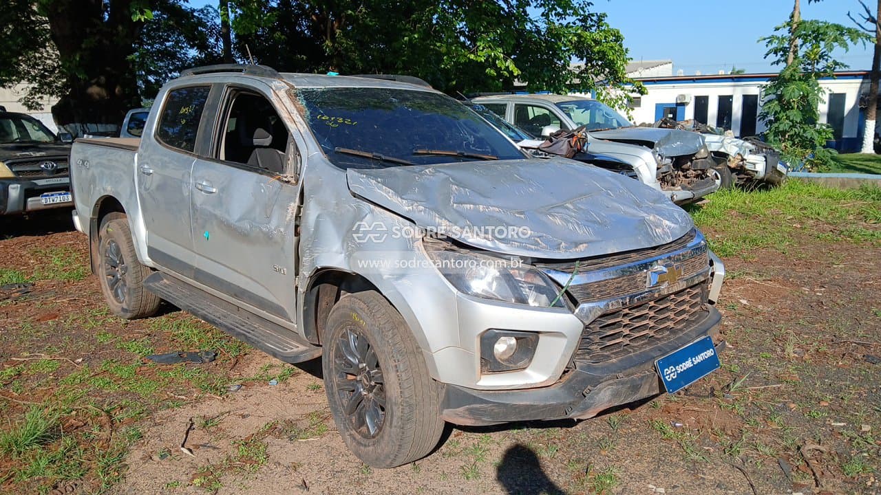 Chevrolet S10 Lt 2022, prata