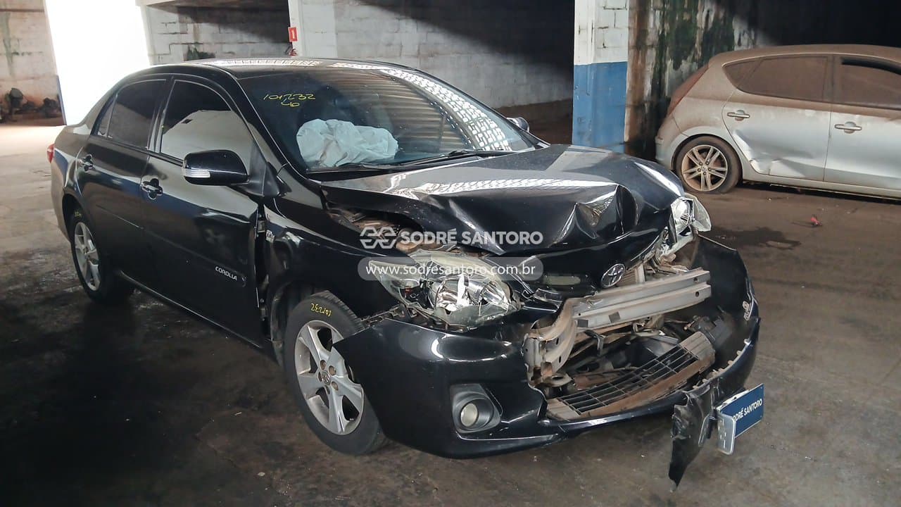 Toyota Corolla Flex 2014, preta